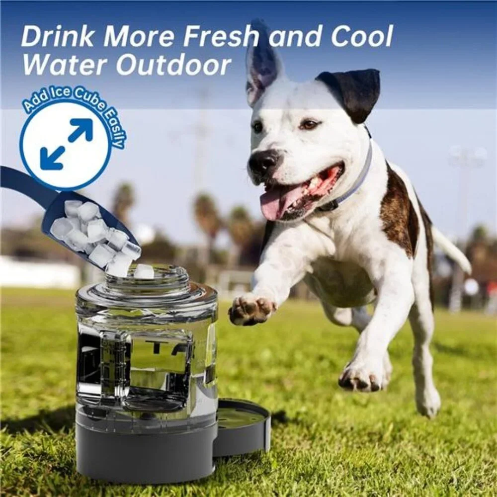 77oz Portable Dog Water Bottle, Camping Essentials, Large Travel Bottle